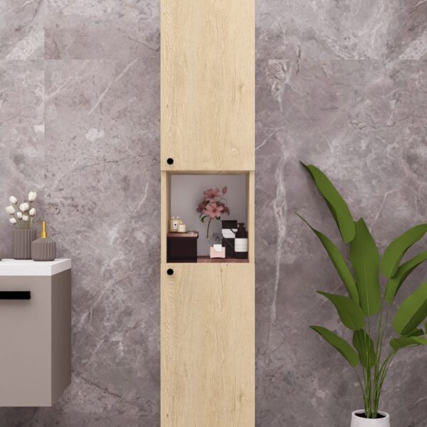 MDF ÇOK AMAÇLI BOY DOLAP MUTFAK/BANYO AHŞAP LEFKAS MEŞE DEMİRBAL MOBİLYA